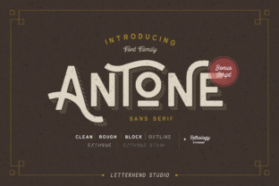 Antone Family: A Versatile Typeface for Modern Editorial Design