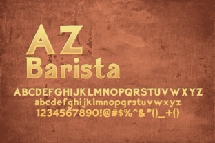 AZ Barista: A Vintage Serif Typeface for Editorial Design