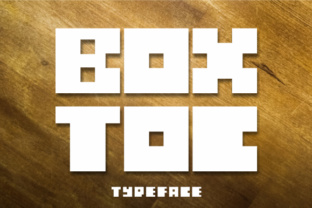 Boxtoc: The Modern Decorative Typeface for Editorial Design