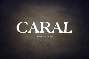 Caral: A Retro Serif Typeface for Bold Web Design