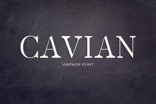 Cavian: The Retro Serif Font That Transforms Small Business Branding