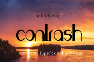 Contrash: The Retro Sans Serif Font for Authentic Branding