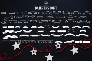 Decorative Banners: The Perfect Vintage Typeface for Crafters