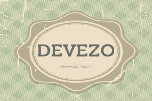 Devezo: The Retro Serif Typeface for Bold Brand Identity