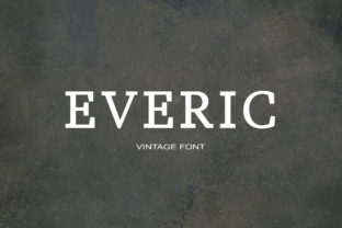 Everic: The Retro Serif Typeface That Elevates Small Business Branding