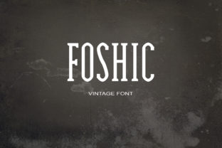 Foshic: The Retro Serif That Elevates Modern Web Design