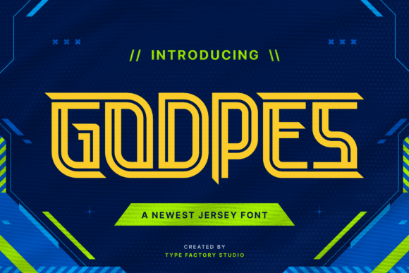 Godpes: The Bold Display Typeface for High-Impact Campaigns