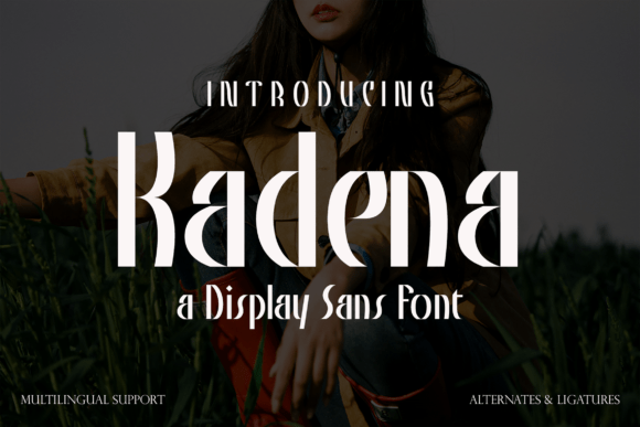 Kadena: The Modern Sans Serif Font That Elevates Campaign Visuals