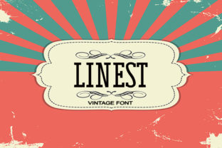 Linest: The Retro Serif Font for Authentic Small Business Branding