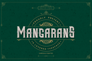 Mangarans: A Vintage Blackletter Font to Elevate Your Brand Identity
