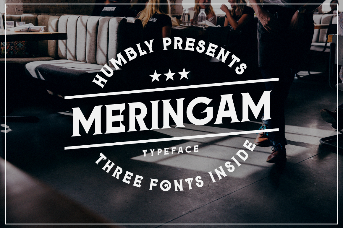 Meringam: A Vintage Serif for Authentic Brand Identity
