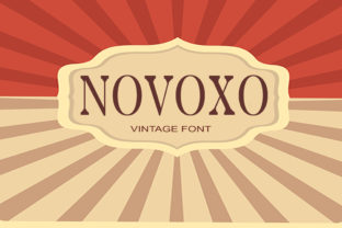 Novoxo: A Retro Serif Font for Modern Web Design