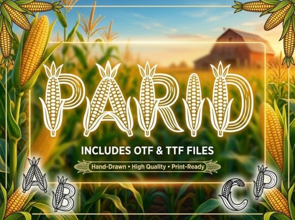 Parid: A Stunning Display Font for Editorial Design