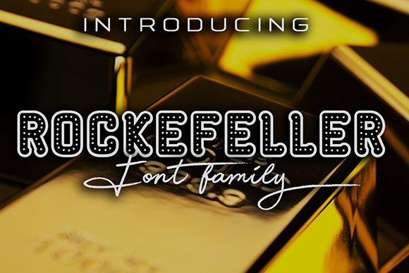 Rockefeller Family: The Retro Typeface That Polishes Small Business Branding