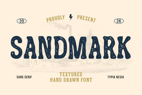 Sandmak: A Vintage Serif Font for Authentic Editorial Design