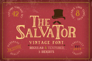 The Salvator: A Retro Sans Serif for Scroll-Stopping Visuals