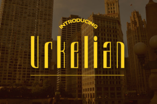 Urkelian Typeface: A Retro Typeface for Bold Web Design