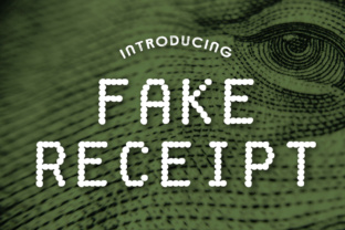 Using Fake Receipt to Boost Campaign Clarity and Retro Appeal