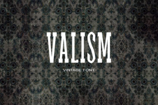 Valism: A Retro Serif Font for Handmade Branding