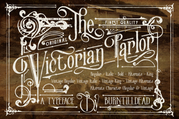 Victorian Parlor: The Premium Serif Font for Elegant Web Design