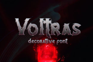 Voltras: The Retro Thriller Typeface for Bold Digital Branding